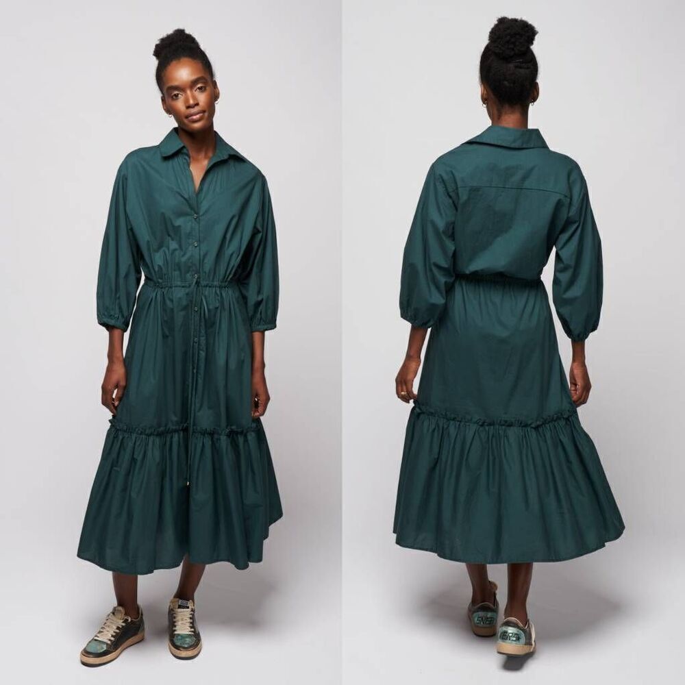 cara cara hutton dress - green gables XL $495
